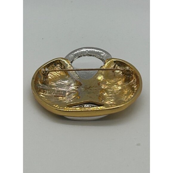 Salvador Dali Tristan & Isolde Love Potion Repro Brooch  Signed Vintage 2001 - Picture 9 of 11